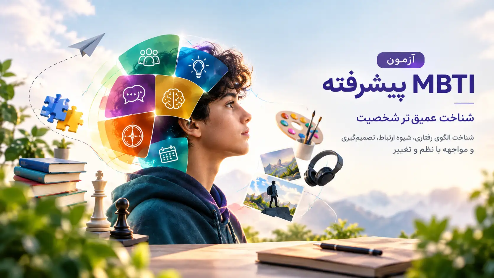 آزمون MBTI پیشرفته | شناخت عمیق‌تر شخصیت